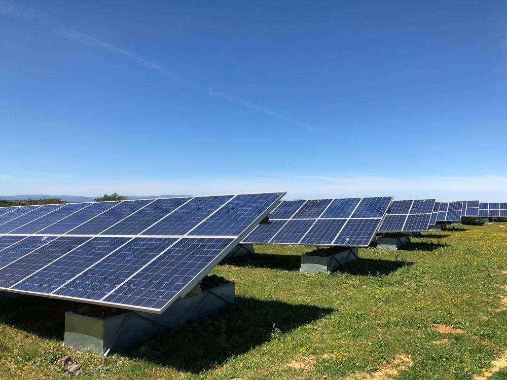 Sistema de painéis solares Solar panel racking system