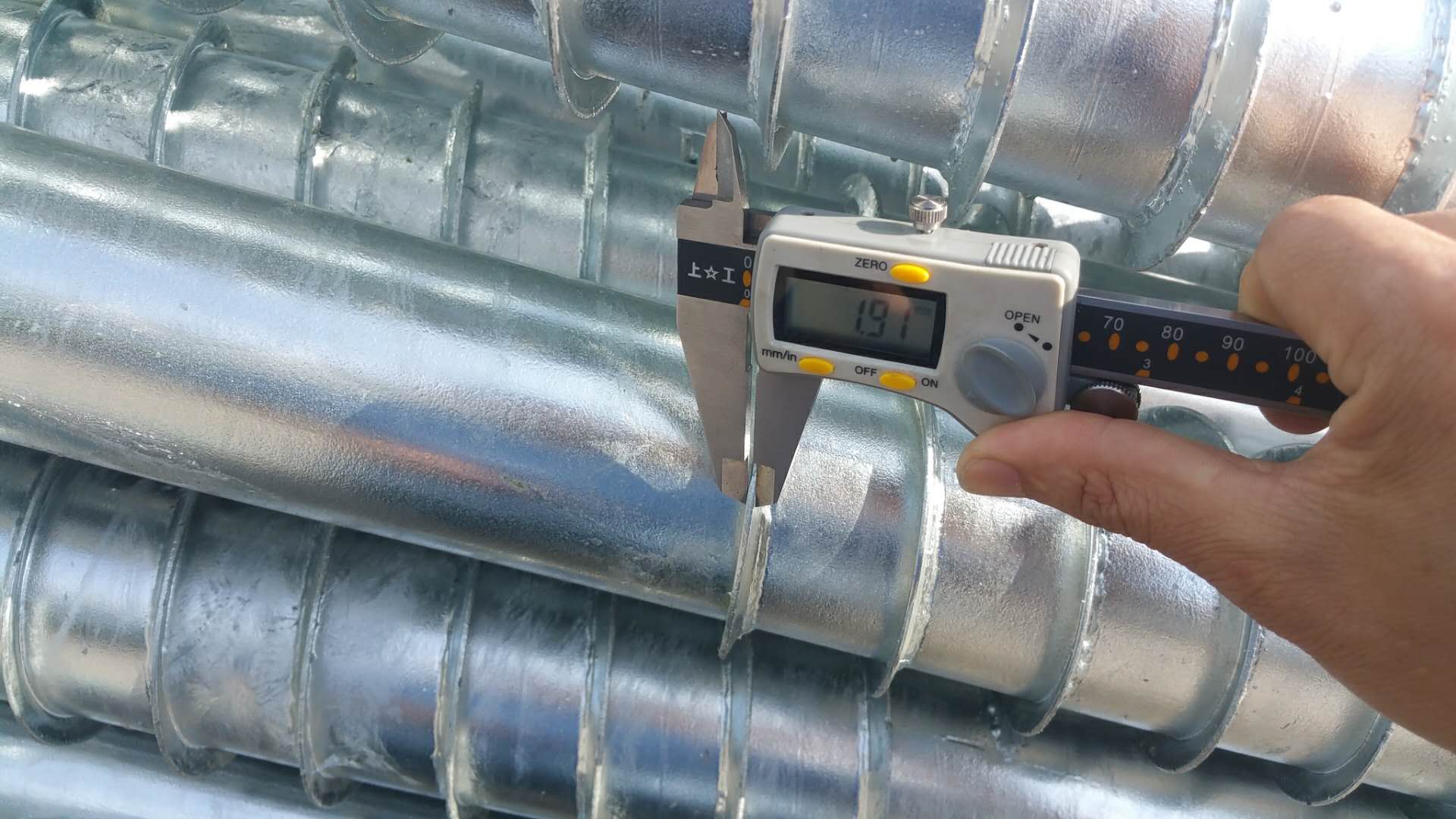 usa made solar foundation ground screws