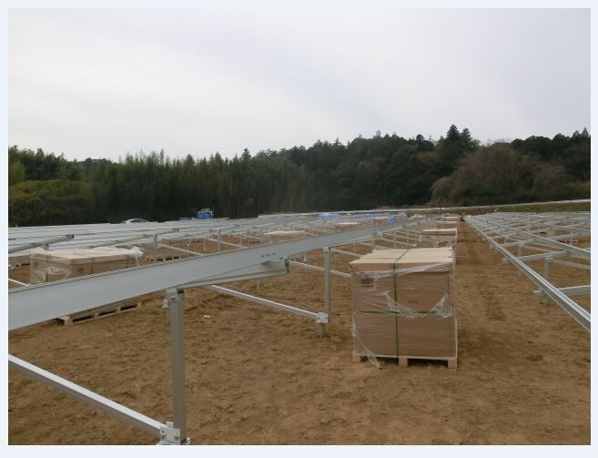 solar ground aluminum structure
