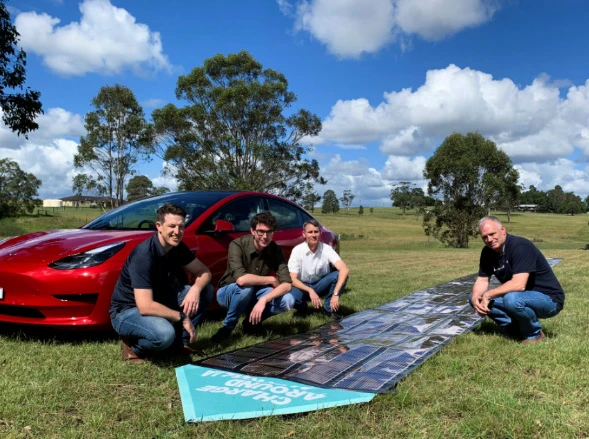 Australian scientists test printed solar panels Australian scientists test printed solar panels