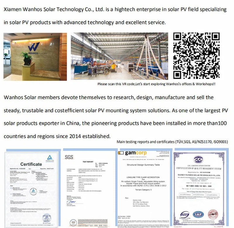 Certificate of ground solar panel mounting structure design Certificate of ground solar panel mounting structure design