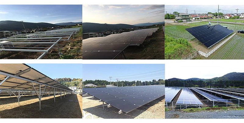 Case of ground solar panel mounting structure design Case of ground solar panel mounting structure design