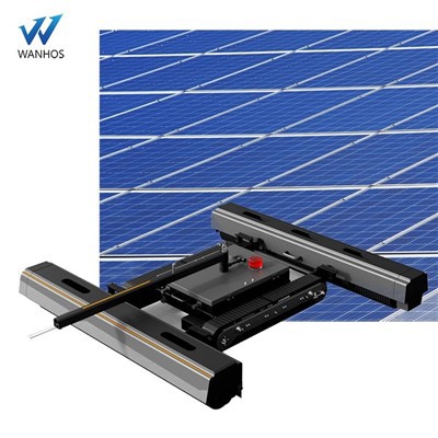 Limpeza automatizada de painel solar