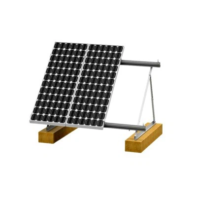 Suportes de painel solar inclinado