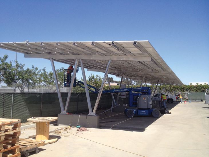 China Solar Rack e montagem de sistema de estacionamento