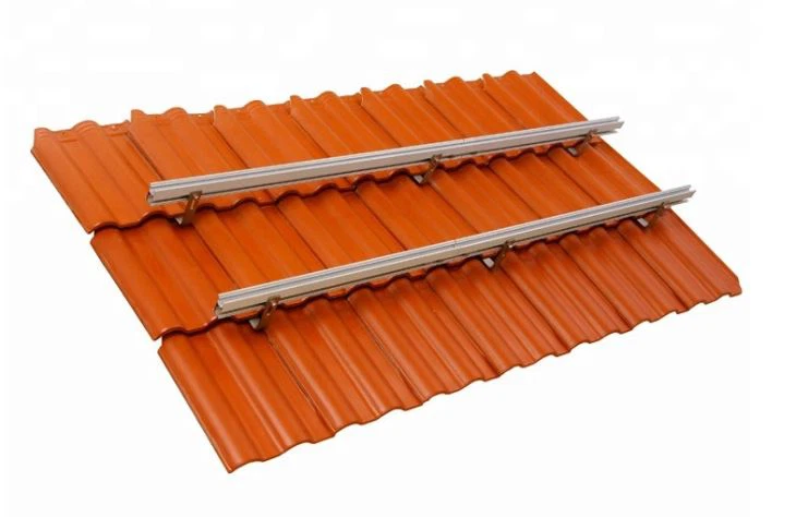 Trilho de guia de alumínio de energia solar