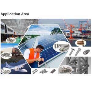 Parafusos solares do picovolt do SUS 304