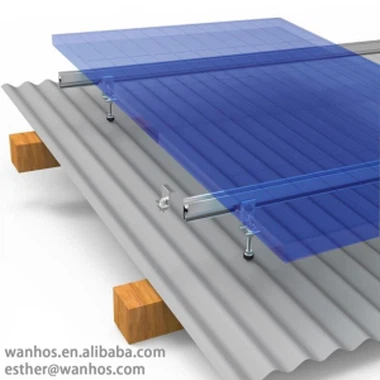 Sistema de instalação do telhado de metal solar fotovoltaico
