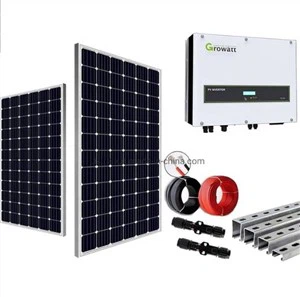 Sistema de kit de painel solar para casa