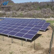 Solar Panel Ground Mount Aluminum Rack