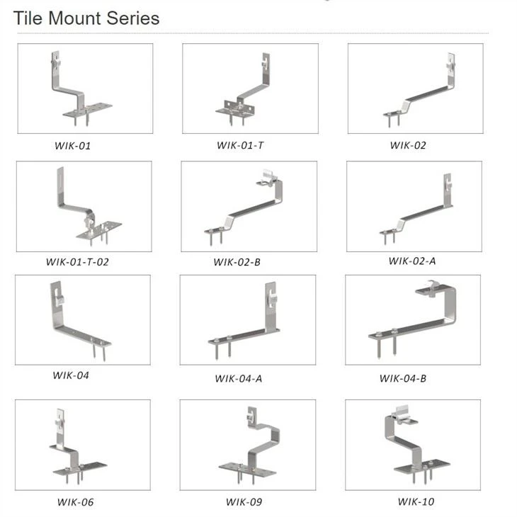 flat tile solar mounts overview