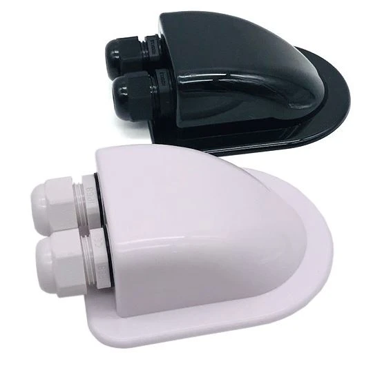 Side Entry Cable Gland Black&White