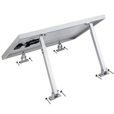 Telhado plano de rack solar