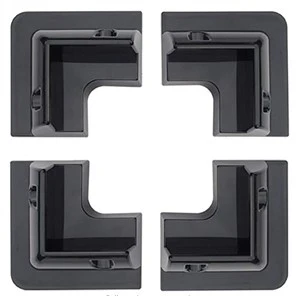 Suportes quadrados para painel de montagem de motorhome