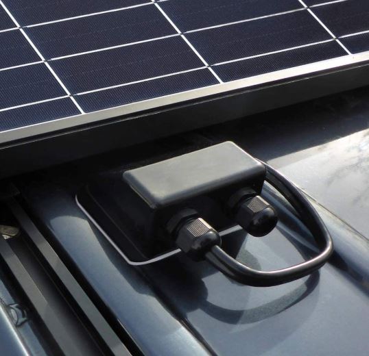 Solar Panel Cable Entry Project Show