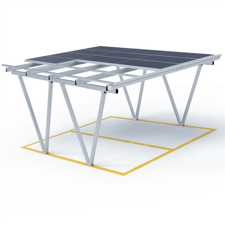Suportes de garagem solares à prova d